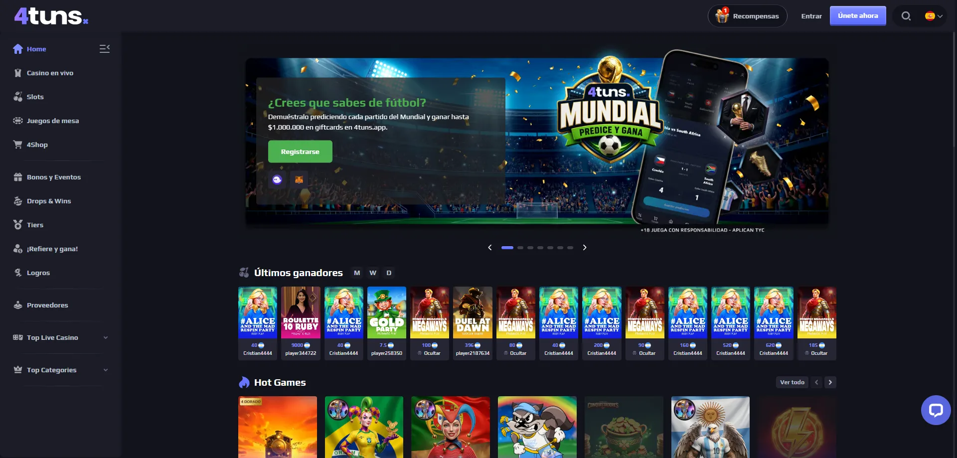 4tuns apuestas deportivas virtuales y esports Chile